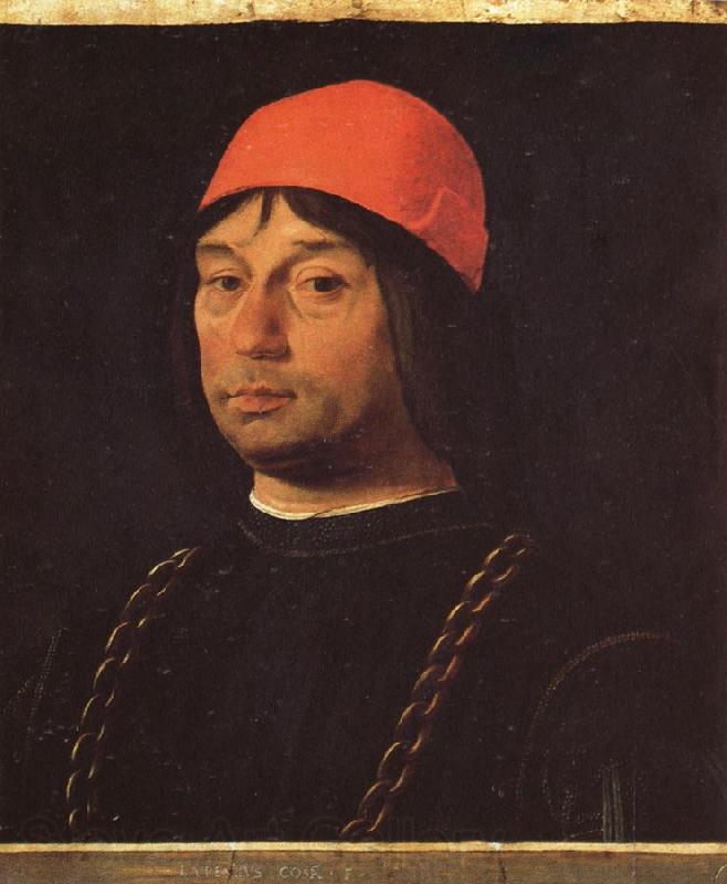 Lorenzo Costa Portrait of Giovanni II Bentivoglio Spain oil painting art